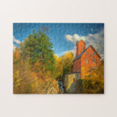 Oude Mill in Vermont . Legpuzzel (Horizontaal)