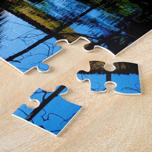 Oude Mill New Hampshire. Jigzaag Puzzle Legpuzzel (Zijkant)