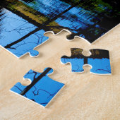 Oude Mill New Hampshire. kerstcadeautjes Legpuzzel (Zijkant)