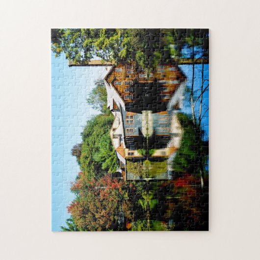 Oude Mill New Hampshire. Legpuzzel (Verticaal)
