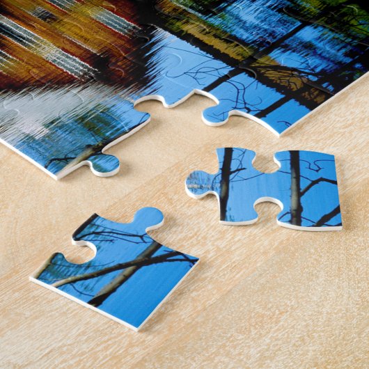 Oude Mill New Hampshire. Legpuzzel (Zijkant)