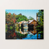 Oude Mill New Hampshire. Legpuzzel (Horizontaal)
