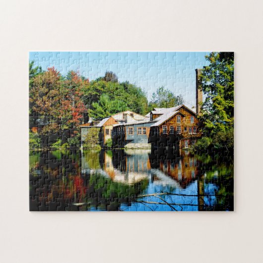 Oude Mill New Hampshire. Legpuzzel (Horizontaal)