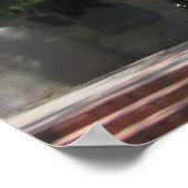 Oude missie in San Luis Obispo, Californië Poster (Hoek)