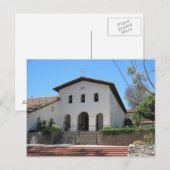 Oude missie, San Luis Obispo Briefkaart (Voorkant / Achterkant)