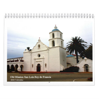Oude missie San Luis Rey de Francia Kalender