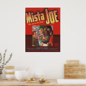  Oude Mista Joe Fruit Crate Labels Poster (Keuken)