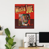  Oude Mista Joe Fruit Crate Labels Poster (Thuiskantoor)