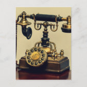 Oude  mobiele telefoon briefkaart (Voorkant)