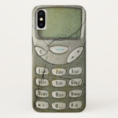 Oude mobiele telefoon Case-Mate iPhone case (Achterkant)