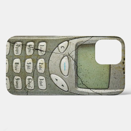 Oude mobiele telefoon Case-Mate iPhone case (Achterkant (horizontaal))