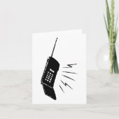 Oude mobiele telefoon kaart (Voorkant)