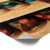 Oude mobiele telefoon poster (Hoek)