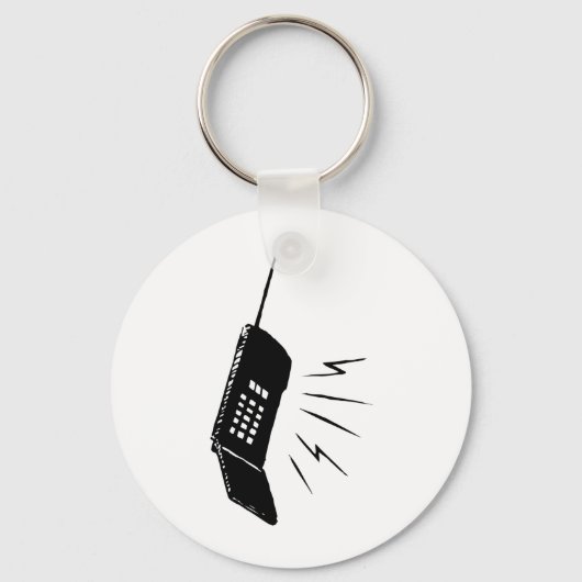 Oude mobiele telefoon sleutelhanger (Voorkant)