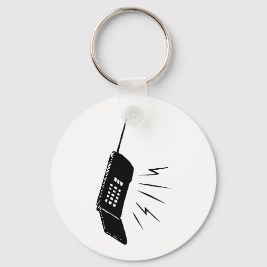 Oude mobiele telefoon sleutelhanger (Achterkant)