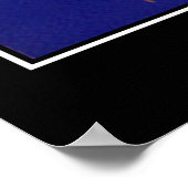 Oude mode advertentieposterprint poster (Hoek)