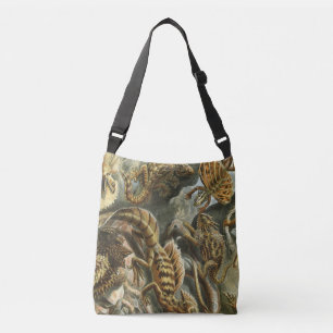 Oude mode-illustratie van Ernst Haeckel Lacertilia Crossbody Tas