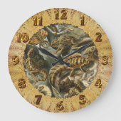 Oude mode-illustratie van Ernst Haeckel Lacertilia Grote Klok (Voorkant)