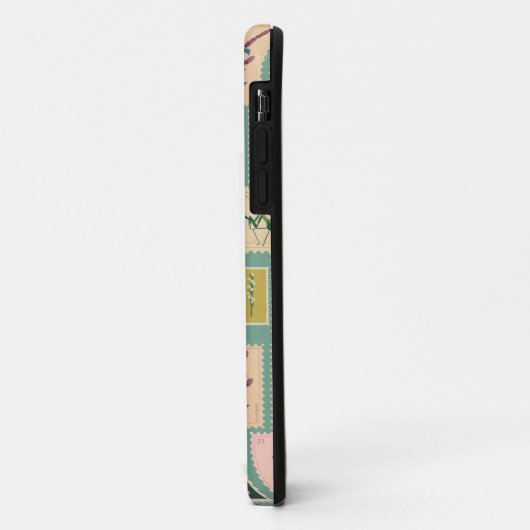 Oude mode stempels Modern midden eeuw Case-Mate iPhone Case (Achterkant/links)