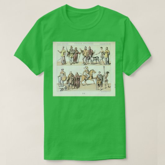 Oude mode van Groot-Brittannië, Geschichte des Ges T-shirt (Design voorkant)