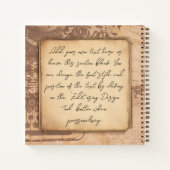  Oude Modekunst. Auteur / Schrijverscadeau Notitieboek (Achterkant)