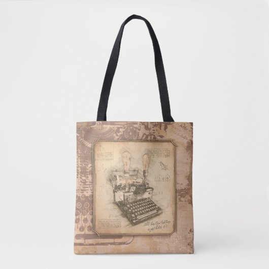 Oude Modekunst. Auteur / Schrijverscadeau Tote Bag (Voorkant)