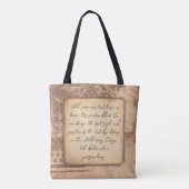 Oude Modekunst. Auteur / Schrijverscadeau Tote Bag (Achterkant)