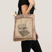 Oude Modekunst. Auteur / Schrijverscadeau Tote Bag (Dichtbij)