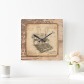  Oude Modekunst. Auteur / Schrijverscadeau Vierkante Klok (Huis)