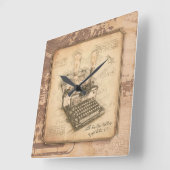  Oude Modekunst. Auteur / Schrijverscadeau Vierkante Klok (Hoek)