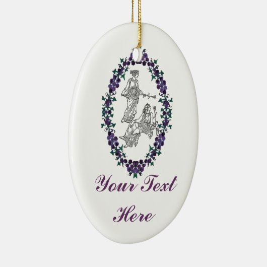 Oude Modes Keramisch Ornament (Rechts)