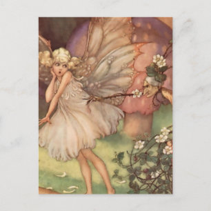 “Oude moeder Bramble” door Florence Anderson Briefkaart