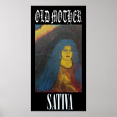 OUDE MOEDER SATIVA POSTER (Voorkant)