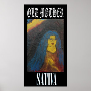 OUDE MOEDER SATIVA POSTER