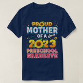 Oude moeder van klasse 2023 voorschool Afstuderen  T-shirt (Design voorkant)
