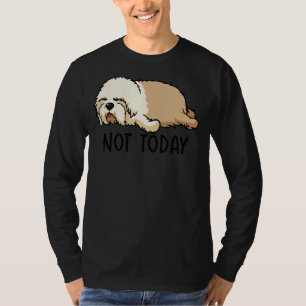 Oude Moederdag van Sheepdog Ma Dog T-shirt