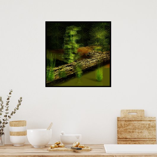oude moeras poster (Keuken)