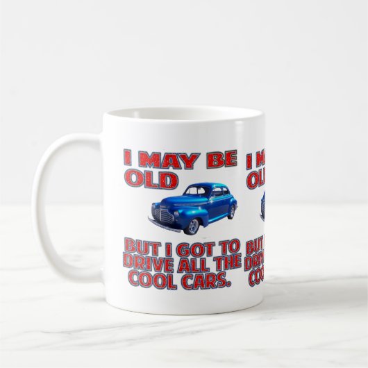 Oude Mok van de auto. (Links)