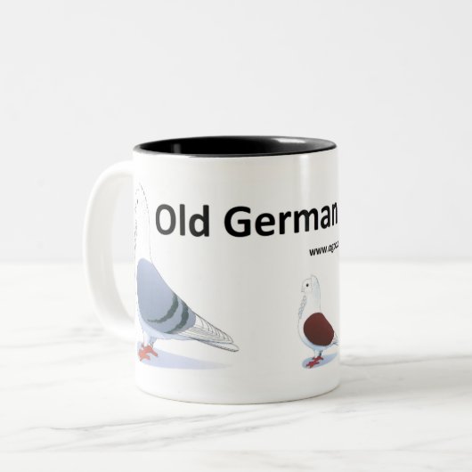 Oude Mok van de Duitse Owl Club (Voorkant links)