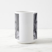 Oude mok voor vrouwenkoffie (Center)