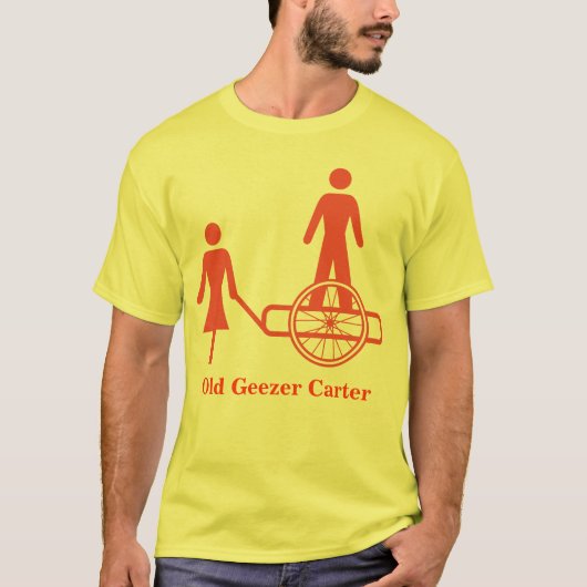 Oude Mokkelaar Carter R Basic T-Shirt Sjabloon (Voorkant)