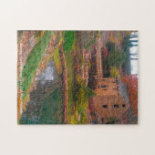 Oude Molen Arkansas. Kerstgroeten Legpuzzel (Horizontaal)