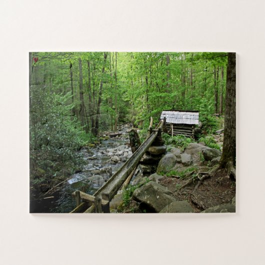Oude Molen Gatlinburg Tennessee Legpuzzel (Horizontaal)