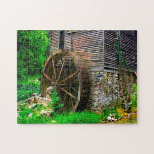 Oude Molen Gatlinburg Tennessee. Legpuzzel