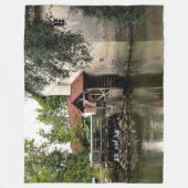 OUDE MOLENSTROOM FLEECE DEKEN (Voorkant)