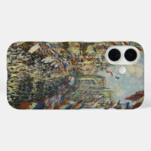 Oude Monet Franse Vlag Parijs Straatkunst Case-Mate iPhone Case (Achterkant (horizontaal))