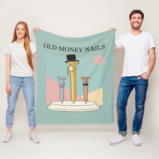Oude-Money-Nagels Fleece Deken (In situ)