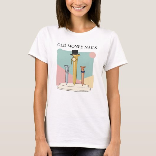Oude-Money-Nagels T-shirt (Voorkant)