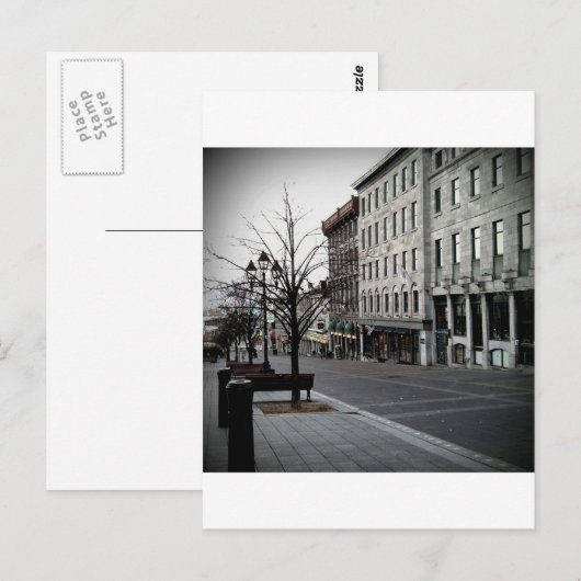 OUDE MONTREAL CANADA BRIEFKAART (Voorkant / Achterkant)