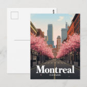 Oude Montreal City Hall Second Empire Briefkaart (Voorkant / Achterkant)